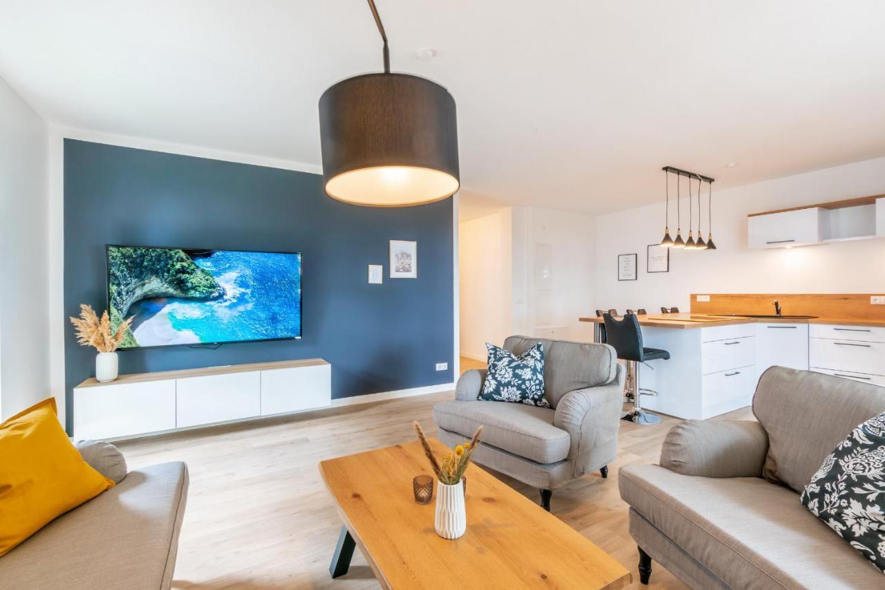 Strandvilla Meeresblick Wohnung 02 ボルテンハーゲン エクステリア 写真